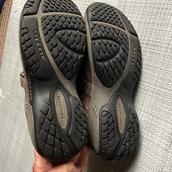 Merrell Encore Sidestep J66626 Brown Leather Slip On Mules Shoes - Picture 6 of 8